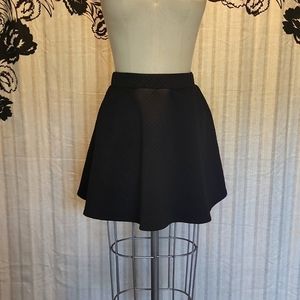 Quilted circle skirt